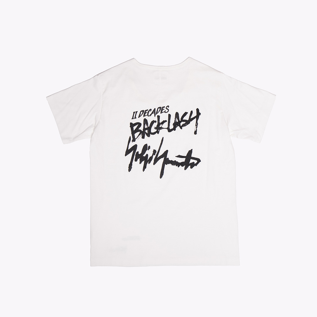 ISAMU KATAYAMA BACKLASH x Yohji Yamamoto コラボレーションTシャツ 