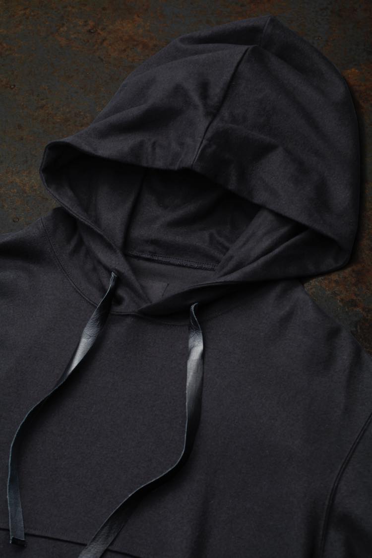 MODAL COTTON JERSEY PULLOVER HOODIE | ISAMU KATAYAMA BACKLASH