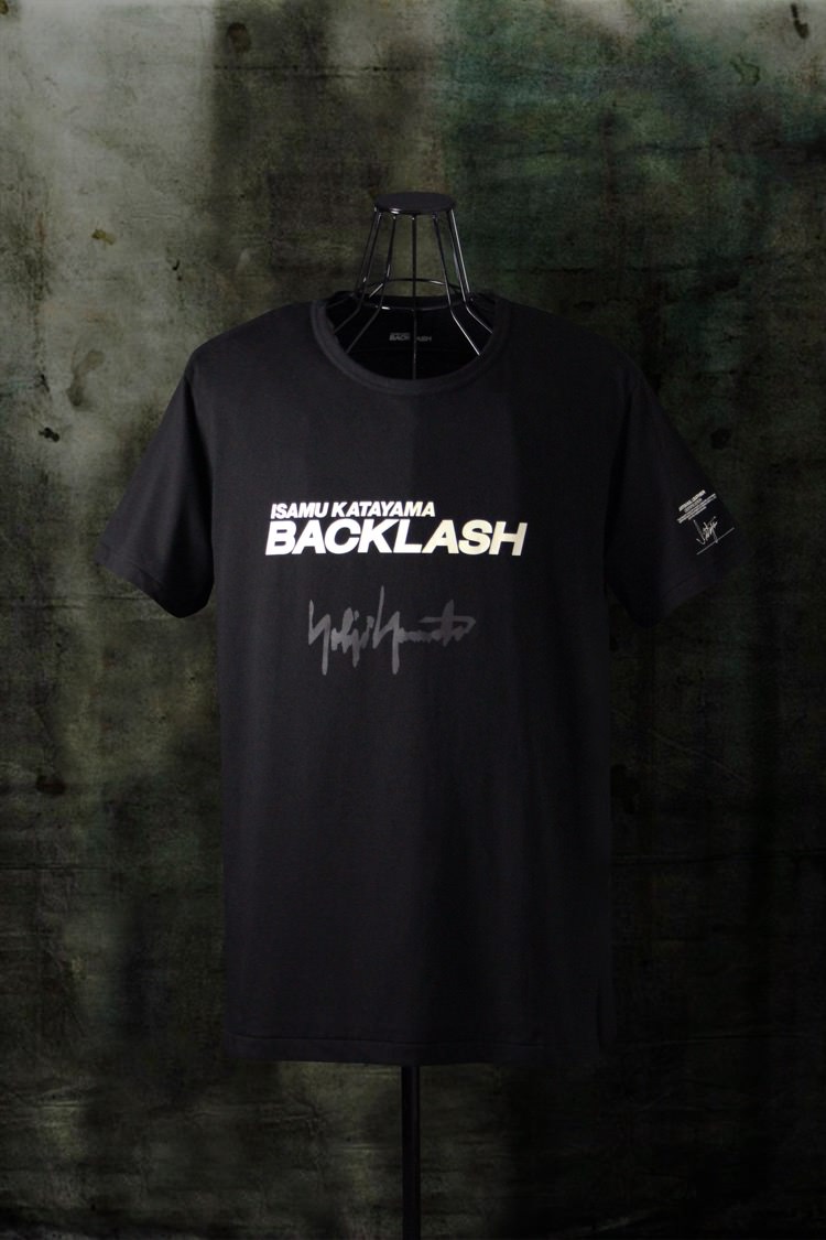 ISAMU KATAYAMA BACKLASH x Yohji Yamamoto LOGO Tshirt | ISAMU KATAYAMA ...