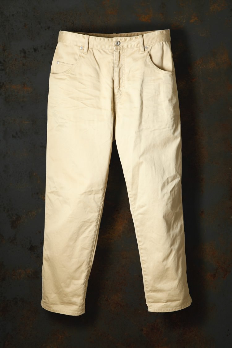 COTTON CHINO CLOTH PANTS 