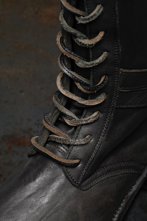 JP SHOULDER GARMENT-DYED COMBAT BOOTS | ISAMU KATAYAMA BACKLASH