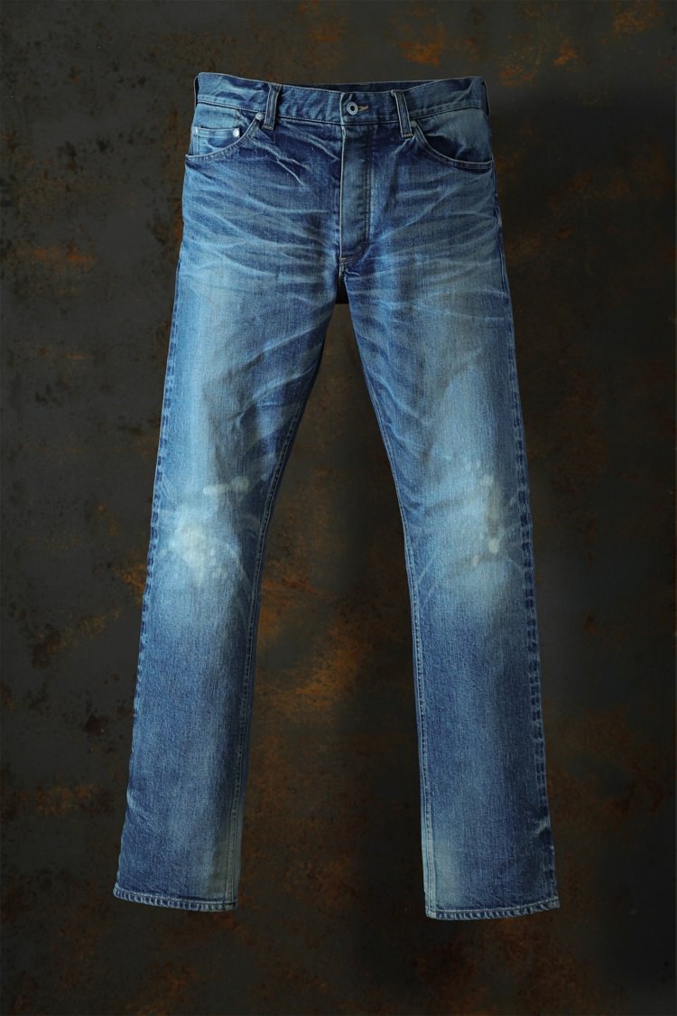 THE DENIM STRETCH SELVEDGE DENIM STRAIGHT PANTS 